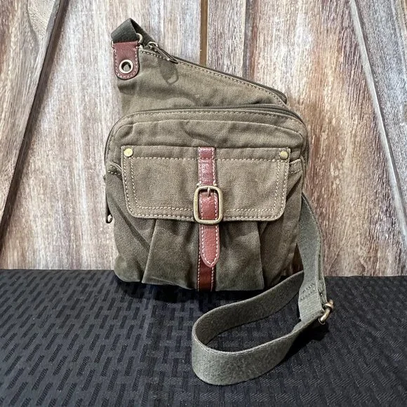 Fossil Bags Fossil Canvas Crossbody Bag Poshmark